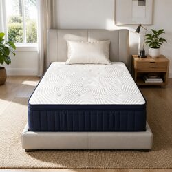King Single Mattress with 34cm Medium Soft Pocket Springs