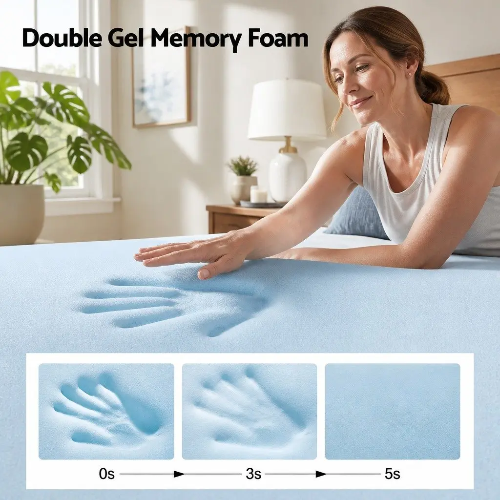 Medium Soft Hybrid Pocket Spring Mattress 34cm