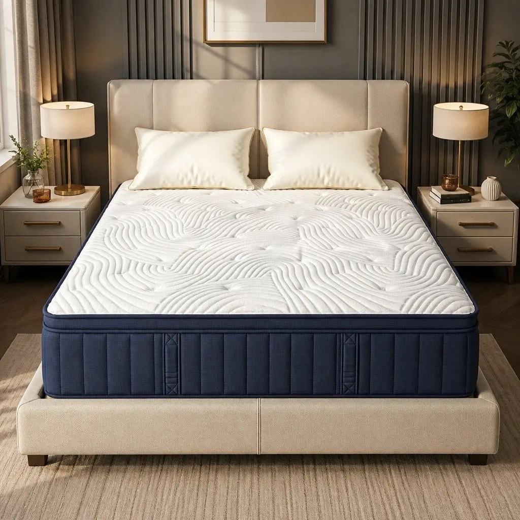 Queen Pocket Spring Hybrid Cooling Mattress 34cm