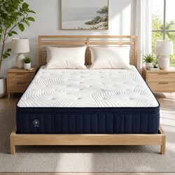 Queen Pocket Spring Hybrid Cooling Mattress 34cm