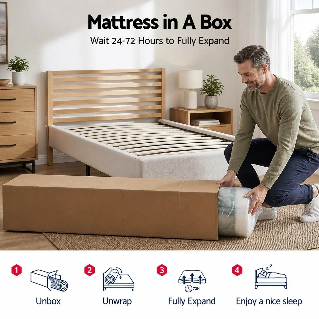 Single Mattress with Pocket Spring Technology