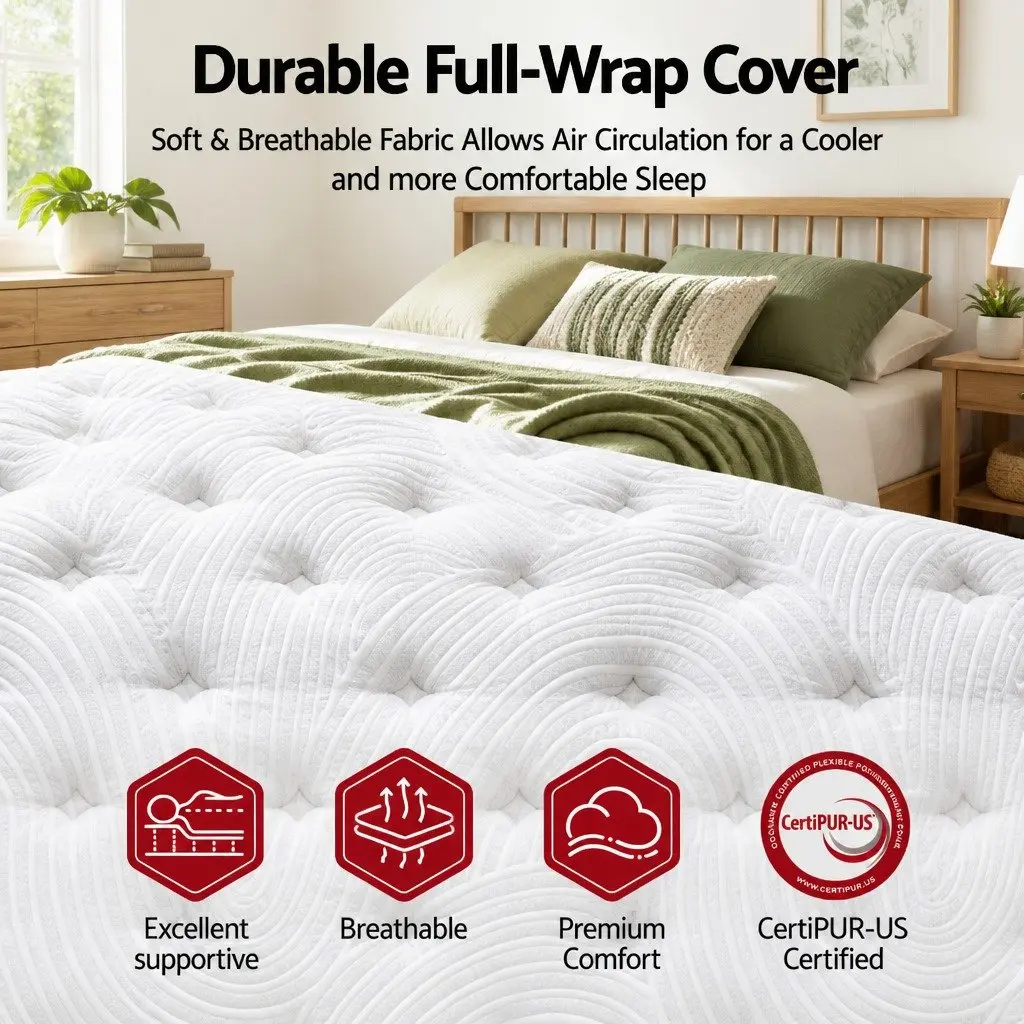 Single Mattress with Pocket Spring Technology