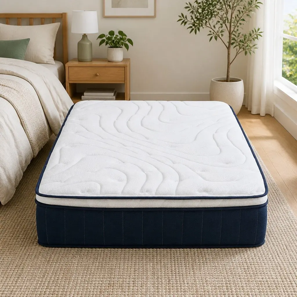 Double Mattress with Hybrid Pocket Springs