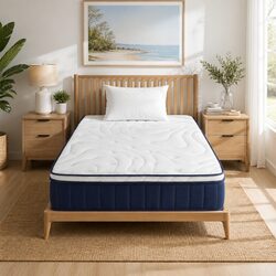 30cm Medium Firm Pocket Spring Mattress with Latex Support