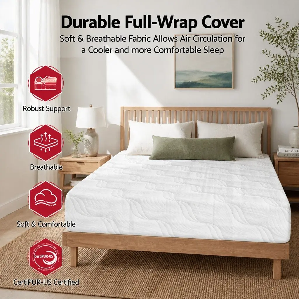 King Single Mattress with 26cm Pocket Springs