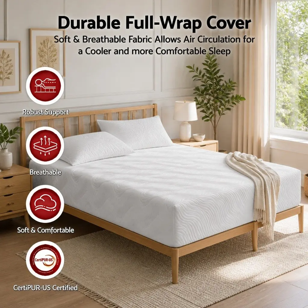 26cm Firm Pocket Spring Hybrid Mattress for Comfort