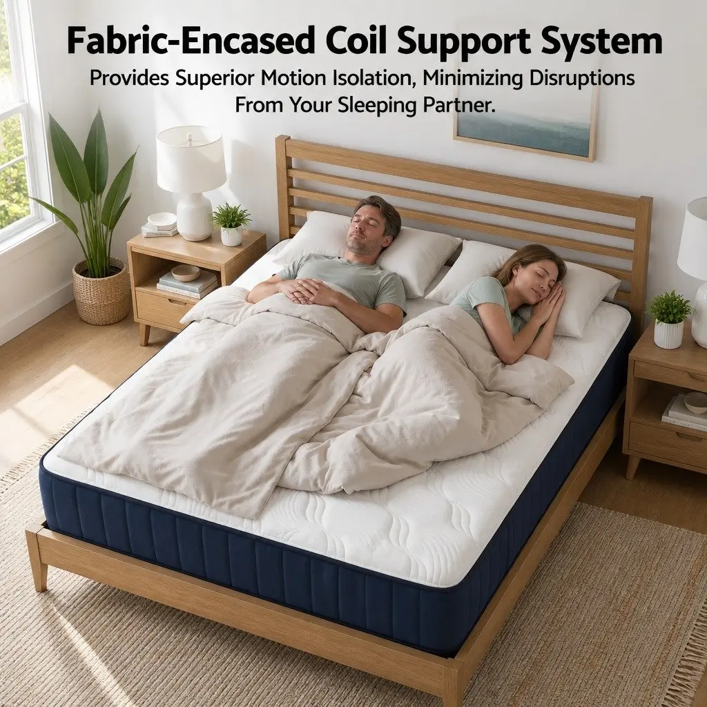 26cm Firm Pocket Spring Hybrid Mattress for Comfort