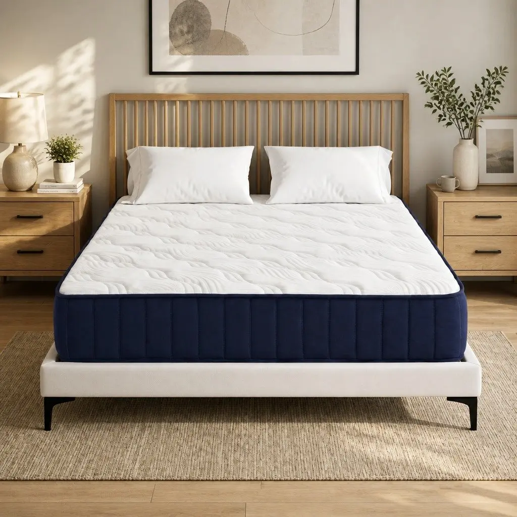 Queen Mattress 26cm Hybrid Firm Pocket Spring for Comfort