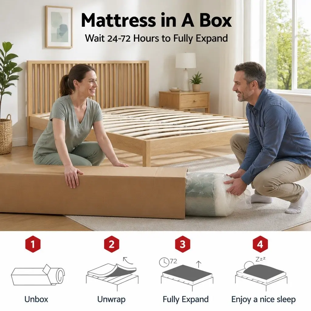Queen Mattress 26cm Hybrid Firm Pocket Spring for Comfort