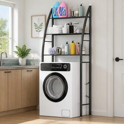 3-Tier Bathroom Organizer Shelf Over Toilet Storage Rack