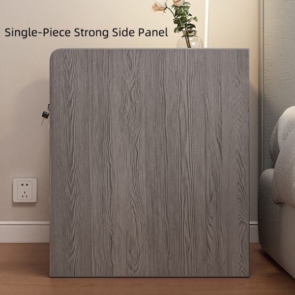 HYGGO 2x bedside table drawer shelf nightstand bedroom furniture modern Bedside table Nightstand